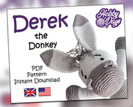 Amigurumi Derek the Donkey