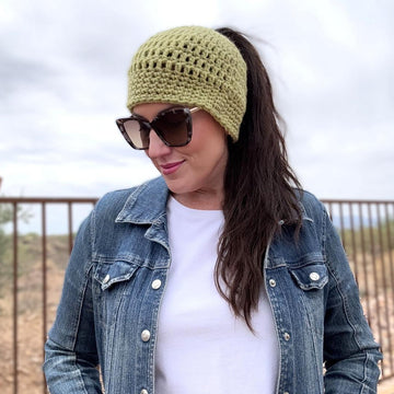 Messy Bun Beanie