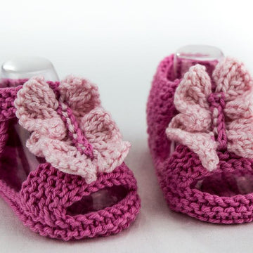 Ruffle Front Baby Sandals