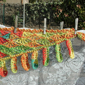 Parrot Feathers Scarf