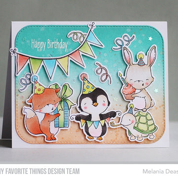 My Favorite Things Stacey Yacula Stamps 4"X8" - Sending Sweet Celebration Wishes