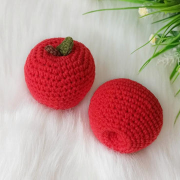 Crochet apple pattern