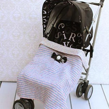 264 Buggy/Stroller Blanket Knitting Pattern #264