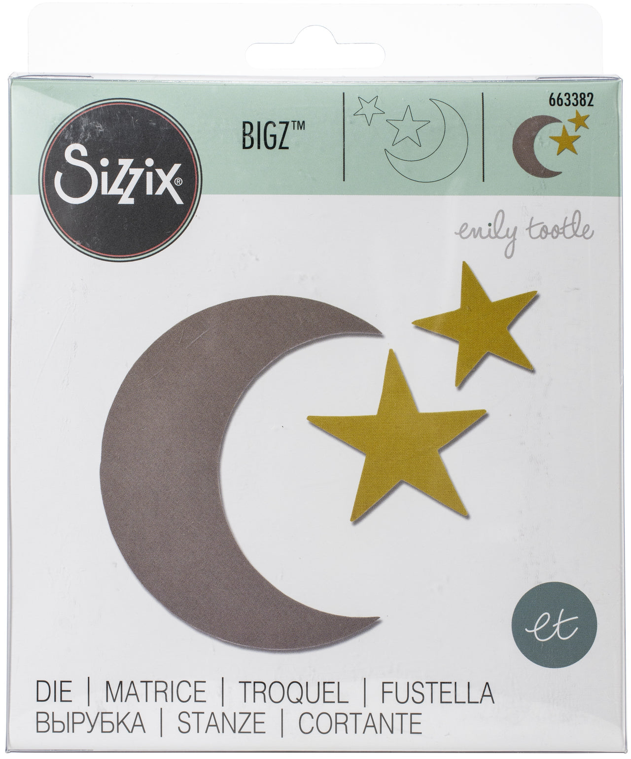 Sizzix Bigz Plus Die By Emily Tootle - Twilight