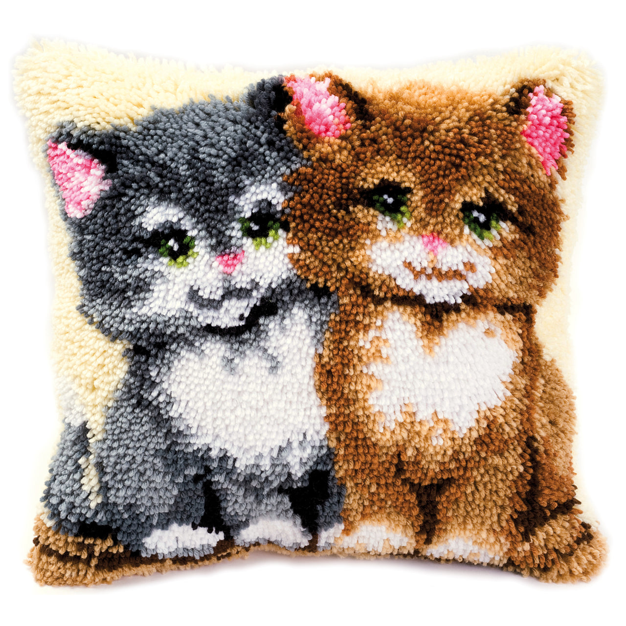 Vervaco Cute Kittens Latch Hook Kit