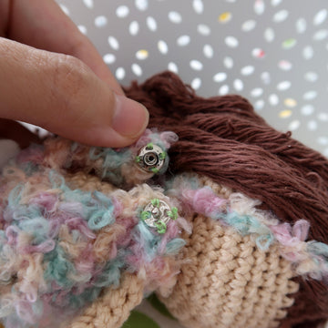 Cute Bunny Jumpsuit For Crochet Doll