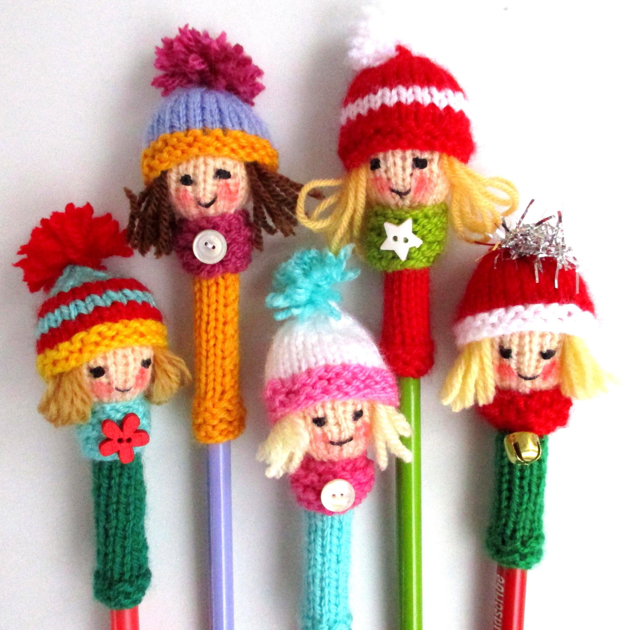 10 Dolly Pencil Toppers