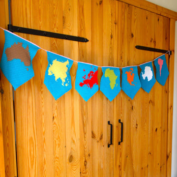 Continents Bunting