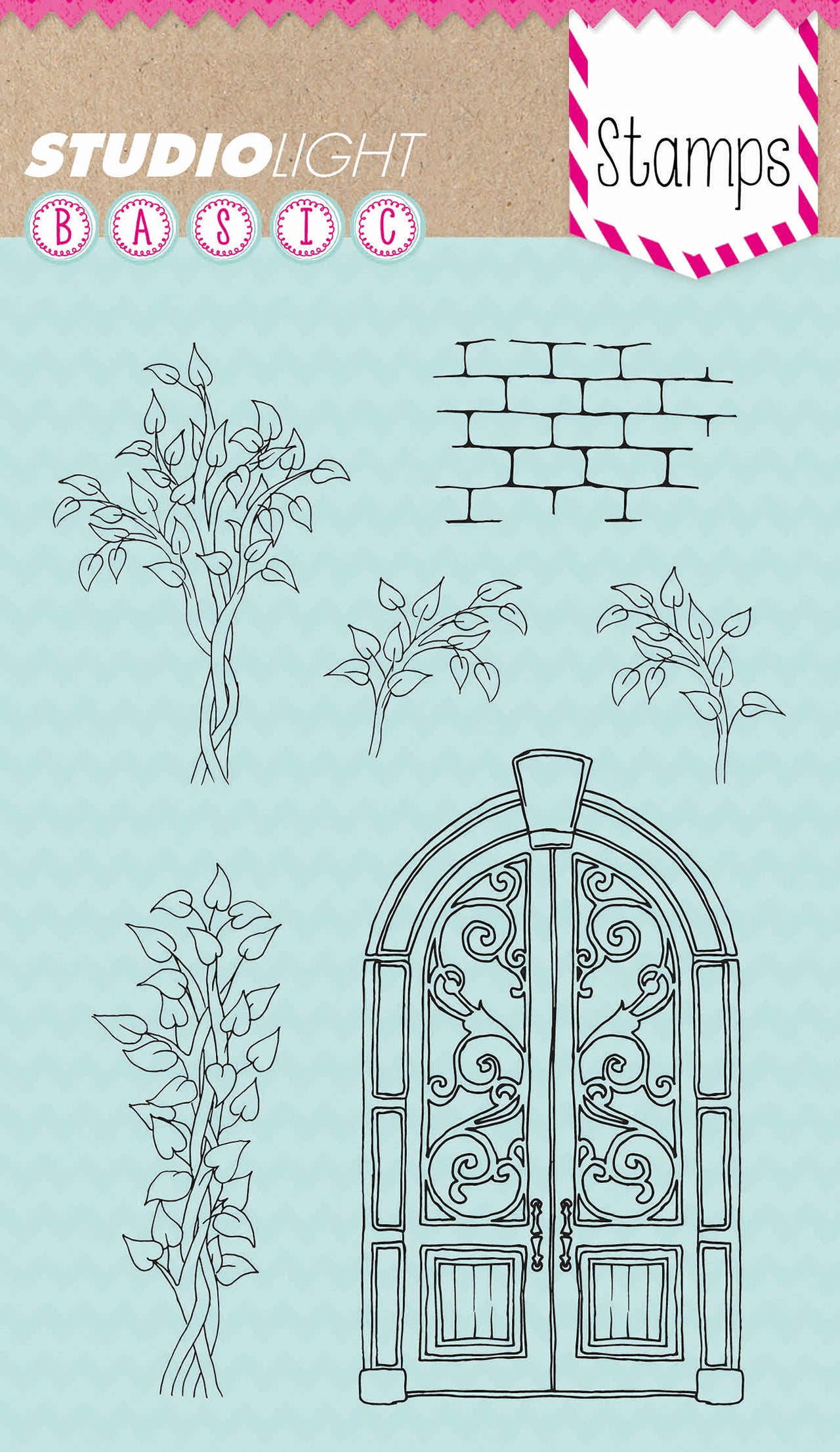 Studio Light Basic A6 Stamps - Door