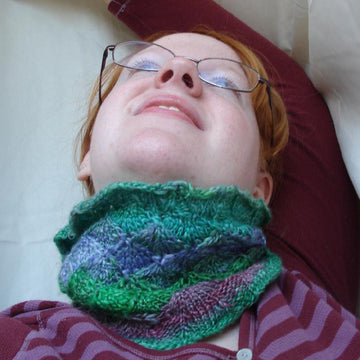 Rainbow Scales Cowl