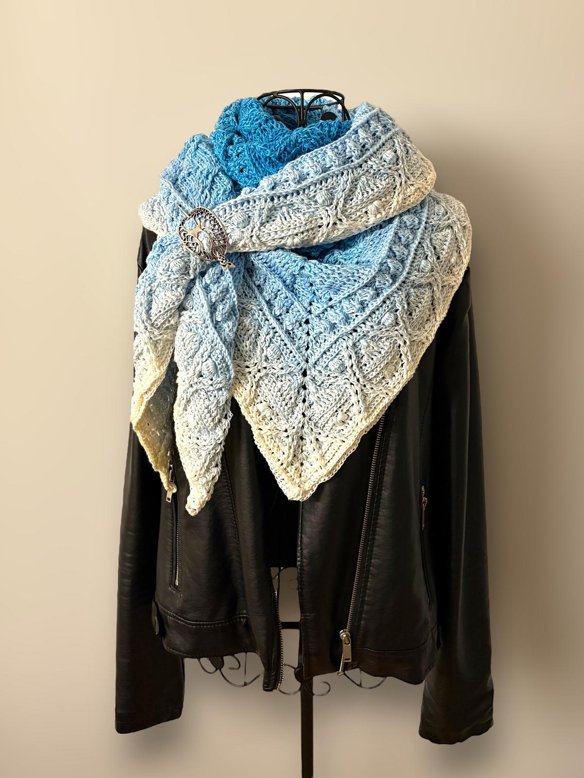 Triangular Scarf "Aiolos"