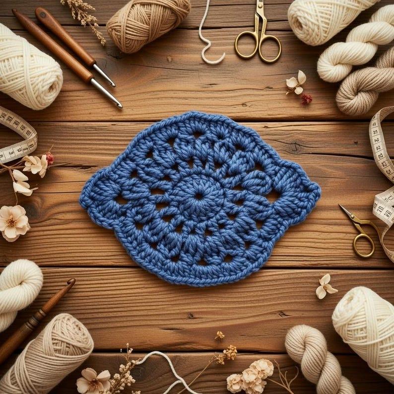 Crochet Oval Coaster & Holder Pattern – Home Décor PDF + Video Tutorial