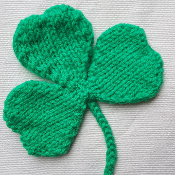 Knitted Shamrock