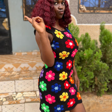 Elsie Petal Radiance Dress Crochet Pattern