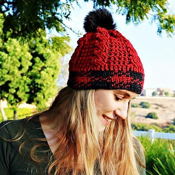 Knit-like Cable Hat