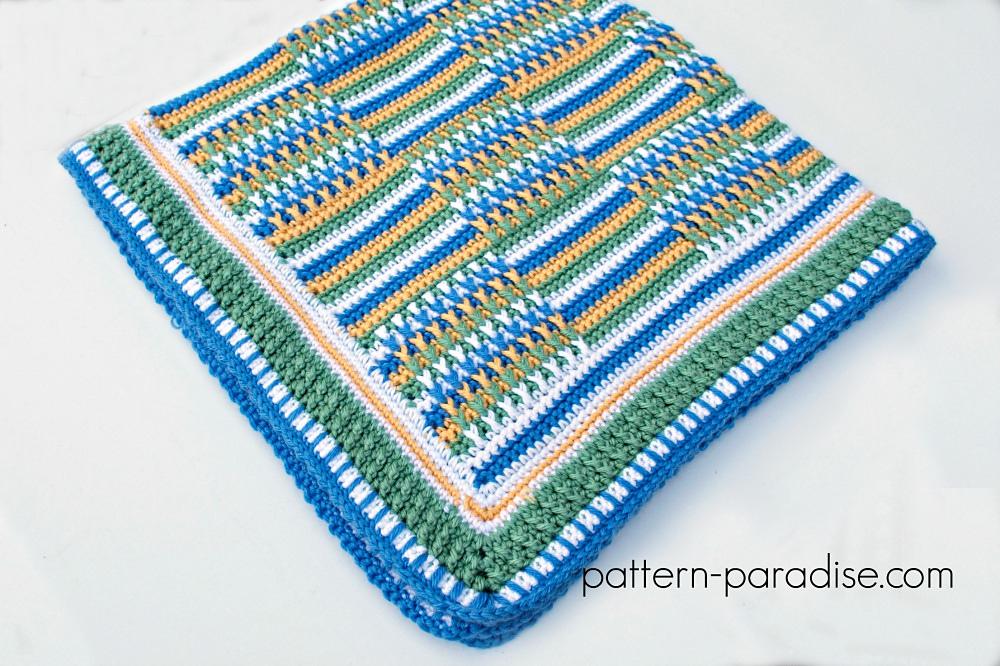 Posts & Stripes Blanket 12-115