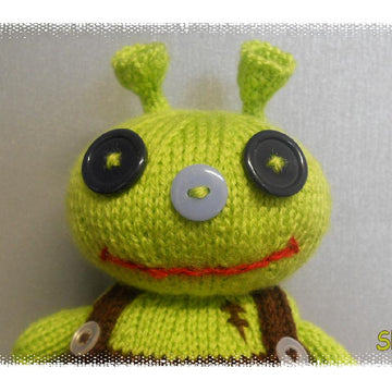 Ogre baby's squeaky toy