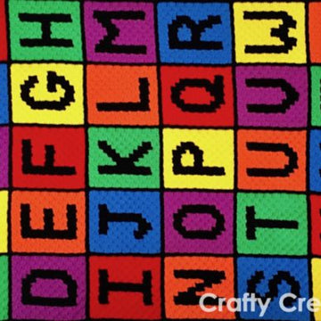 ABC Blanket pattern