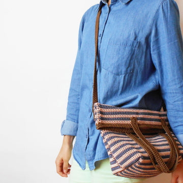 Striped bag pattern