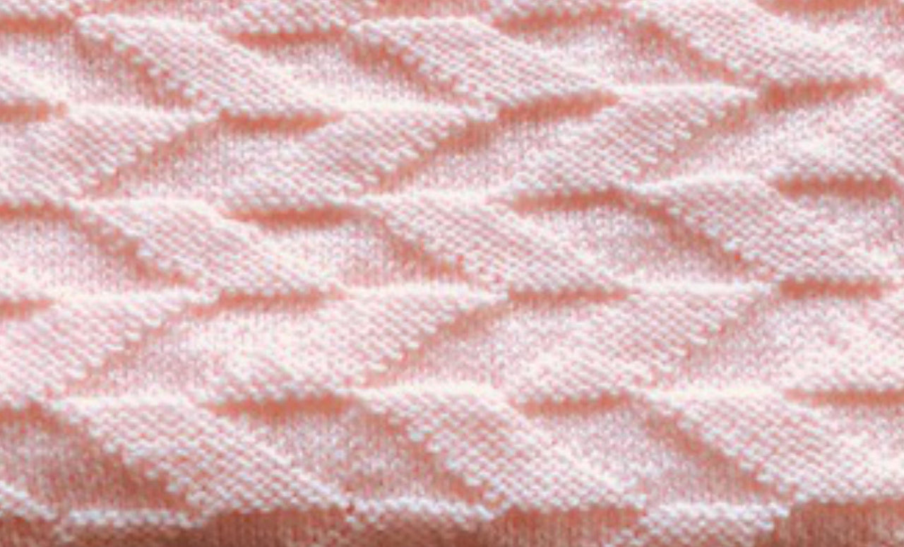 Easy Baby Blankets - Criss Cross & Parrallel Lines