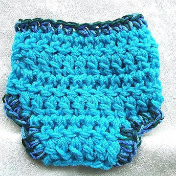 453, BABY PIXIE HAT AND DIAPER COVER SET