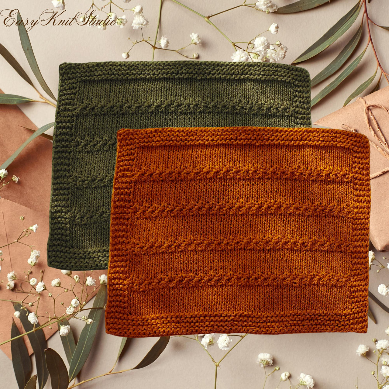 Easy Knit Dishcloth