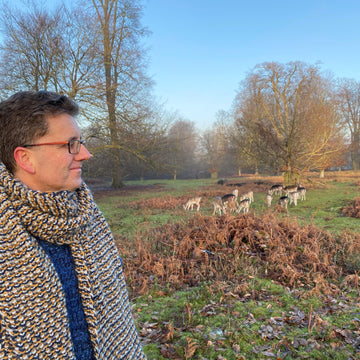 The Graham Tweed Scarf