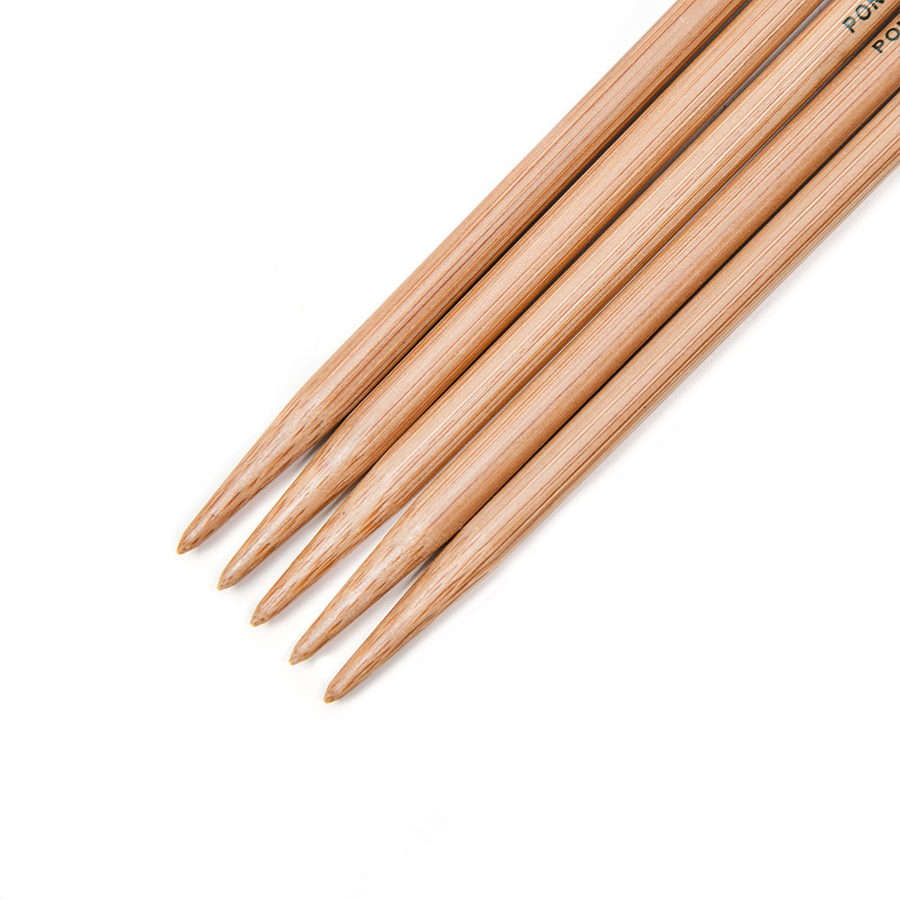 Pony Bamboo Double Point Needles 20cm (Set of 5)