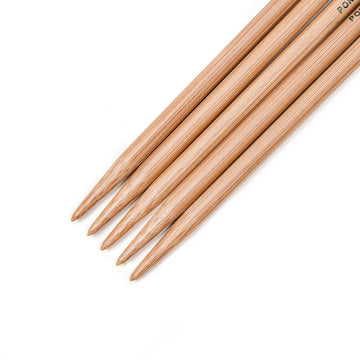 Pony Bamboo Double Point Needles 20cm (Set of 5)