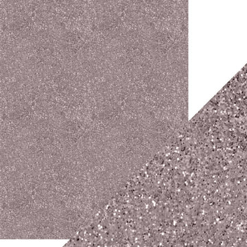 Tonic Studios Craft Perfect Glitter Cardstock 8.5"X11" 5/Pkg - Berry Fizz