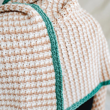 Frosted Forest Houndstooth Wrap