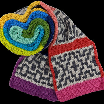 Mosaic Madness Scarf - Tournament of Stitches 2020