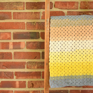 Double Peephole Shawl