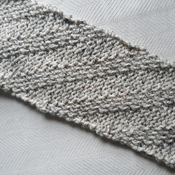 The Sideways Striped Scarf