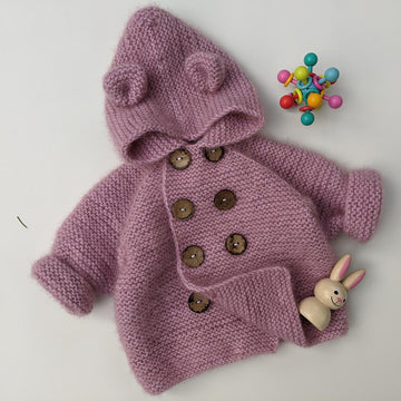 Knit Baby Cardigan