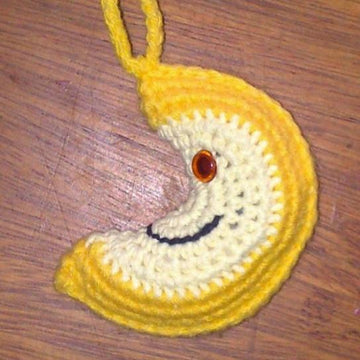 Amigurumi Moon and Rainbow