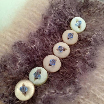 Vintage inspired Cowl and Fingerless Gloves