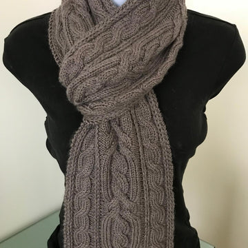 Camden Cabled Scarf