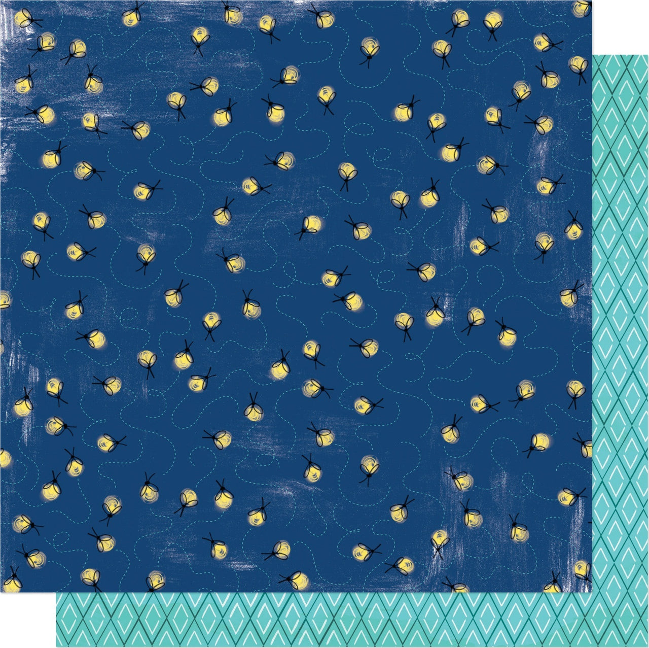 American Crafts Shimelle Never Grow Up Double-Sided Cardstock 12"X12" 25/Pkg - Past Bedtime
