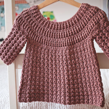 Ribbed Yoke Sweater