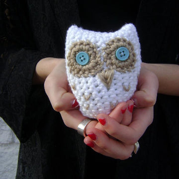 Crocheted Hoot Owl
