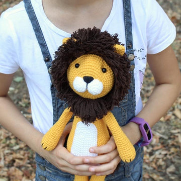 Lion toy crochet pattern amigurumi