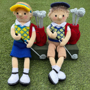 Gary and Geri the golfers