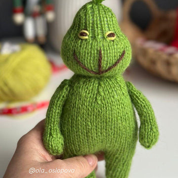 Christmas Grinch knitting pattern