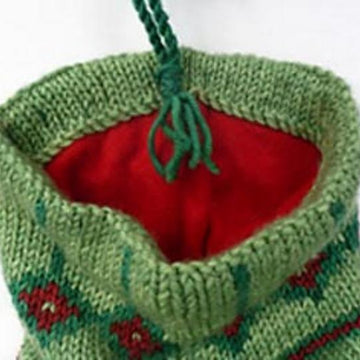 Holly Christmas Stocking