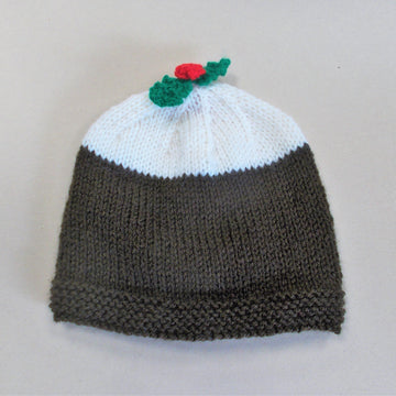 Christmas Pudding Baby Hat