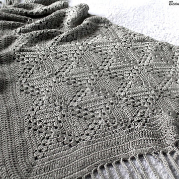 Gray Granny Shawl