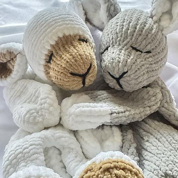 Duck, Lamb, Bunny Comforters