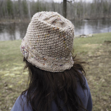 Pressed Flower Bucket Hat