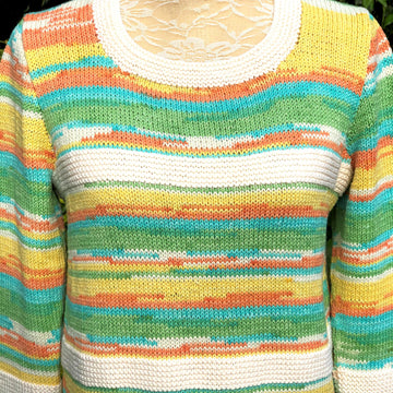 Zingy Striped Sweater